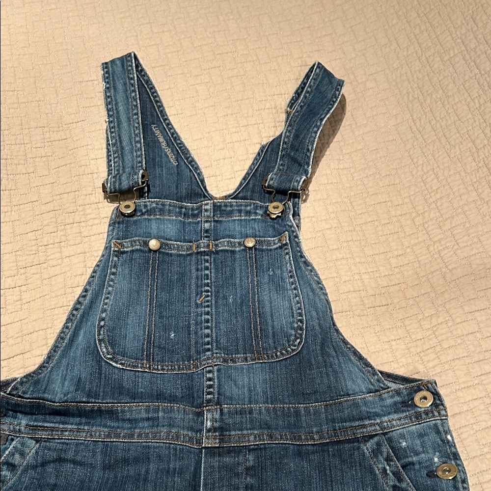 Citizens Of Humanity Blue Denim Overalls